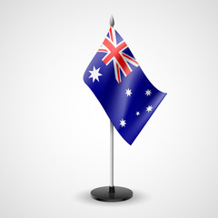 Table flag of Australia