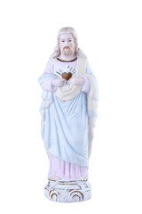 Jesus vintage porcelain statue © anitasstudio