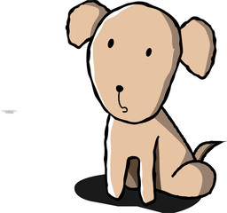 waiting dog