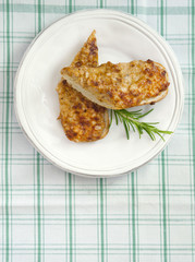 baguette mit aufstrich