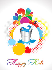 abstract colorful holi background
