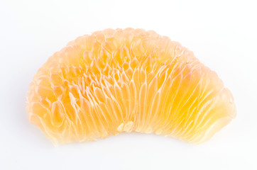 Grapefruit isolated on white background