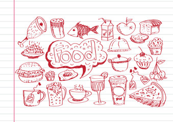Food Icons Vector set