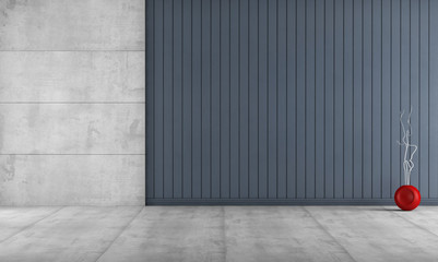 Minimalist room without furniture