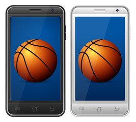 smartphone basketball