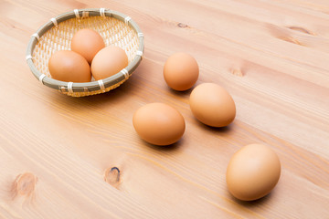 Egg and basket