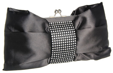 Naklejka premium women clutch on the background.