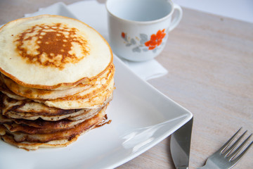 stack of pancakes
