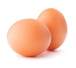 Egg isolated on white background cutout