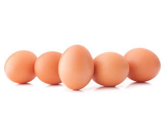 Egg isolated on white background cutout