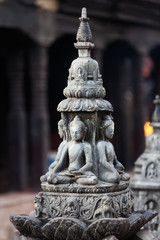 Buddha statue in Kathmandu city, Nepal