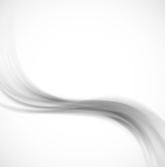 Abstract wavy background in gray color