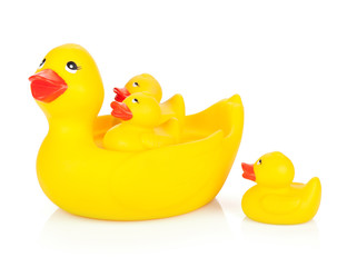 Rubber duck family