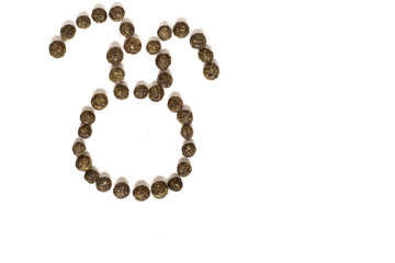 Rabbit made from pooh