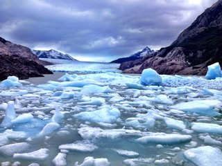 Obraz premium Grey Glacier