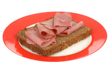 Pastrami on Rye Bread