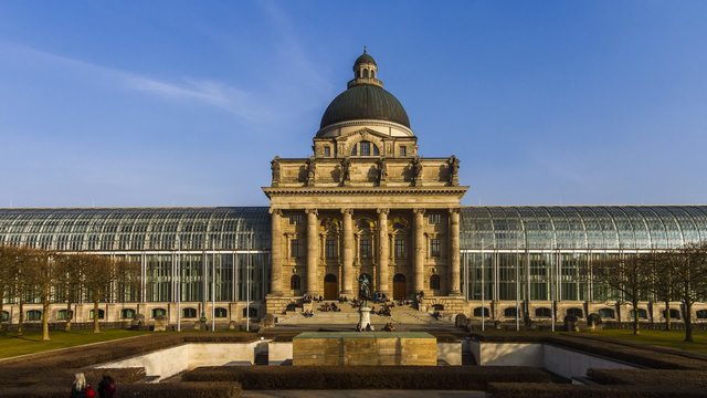 [timelapse] staatskanzlei - m&uuml;nchen / munich