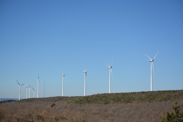 Parque eolico, aerogeneradores