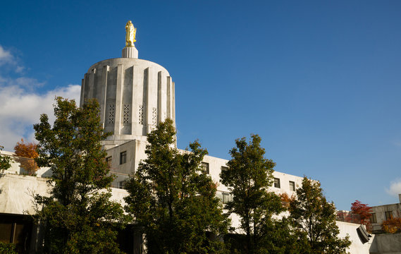 State Captial Salem Oregon Government Capital Building Downtown