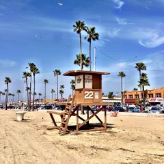 Foto auf Acrylglas Los Angeles Newport Strand CA