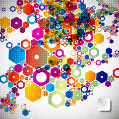 eps, abstract background