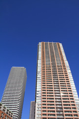 Fototapeta na wymiar Mieszkanie wieża Musashi Kosugi