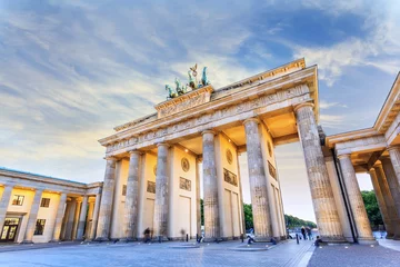 Fotobehang Brandenburger Tor, Berlijn, Duitsland © Noppasinw