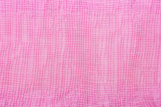 Background Of Pink Fabric