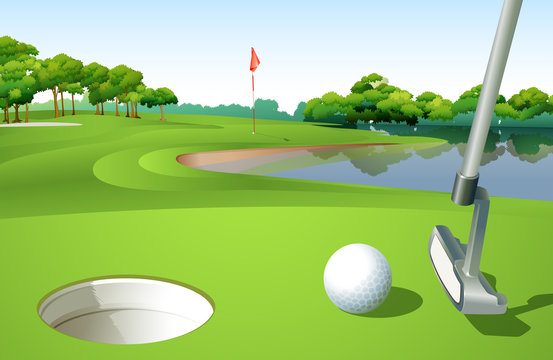Golf Course Cartoon Images – Browse 4,442 Stock Photos, Vectors, and Video  | Adobe Stock