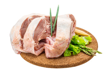 Raw lamb