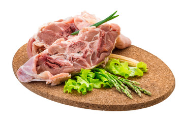 Raw lamb
