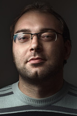 Fototapeta premium portrait of the confident man