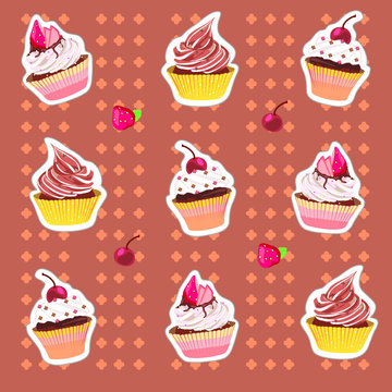 cupcakes pattern