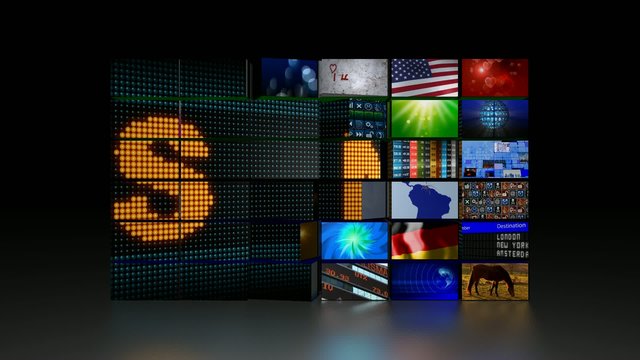 animated videowall