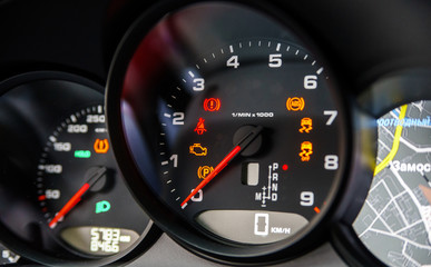 Speed control dashboard
