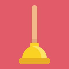 Vector Plunger Icon