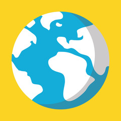 Vector Planet Earth Icon