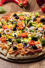 Pizza vegetarian