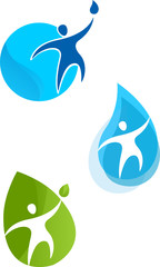 abstrakt body icon set 03