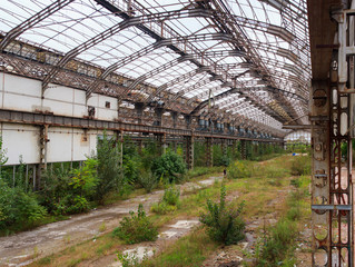 Fototapeta premium Abandoned industry