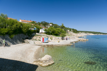 SiloPanorama colour image of Croatia, Kvarner, Krk Island, Silo