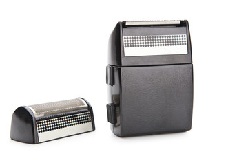 A vintage electric shaver