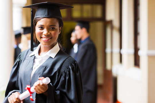 smart african university graduate