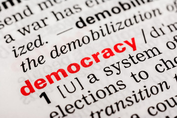 Democracy Word Definition In Dictionary