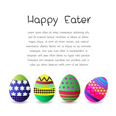 Happy Easter Card vector