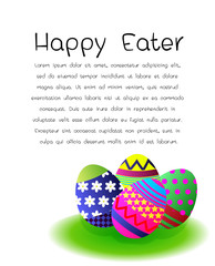 Happy Easter Card vector
