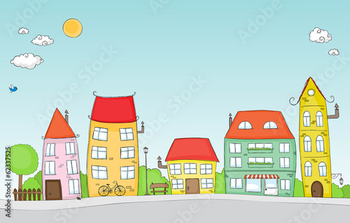 "Cartoon street" Stock image and royalty-free vector files on Fotolia