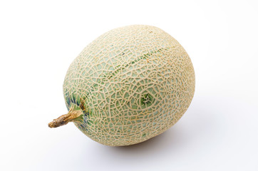 Melon isolated white background