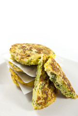 Broccoli pancakes