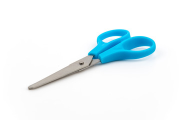Scissors isolated white background